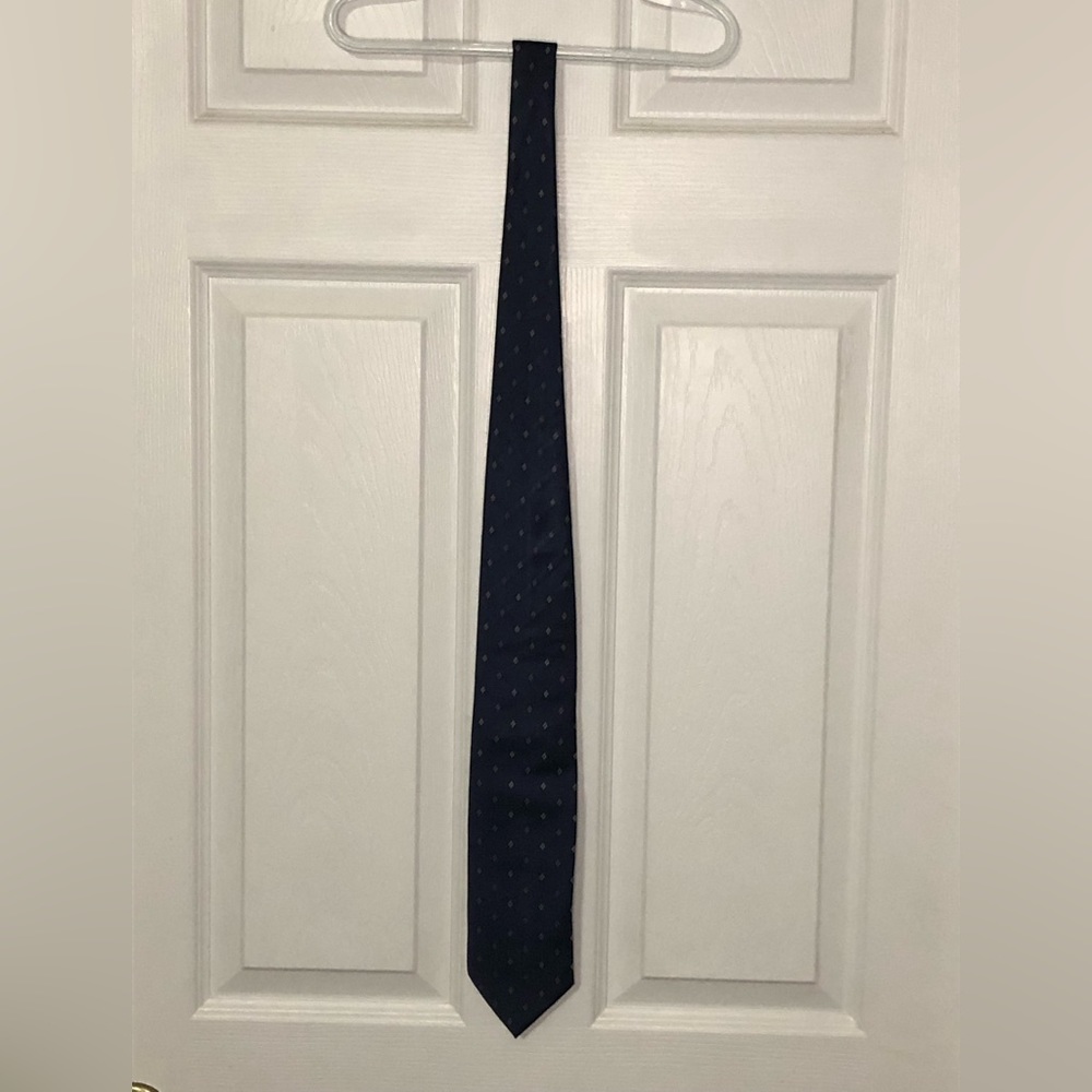 George men’s neck tie navy blue OS